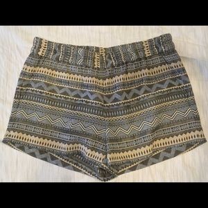 J Crew printed shorts